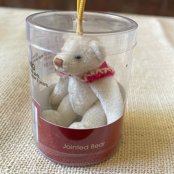 Rare Gund Holiday countdown to Christmas Mini Jointed bear ornament - Picture 4 of 7